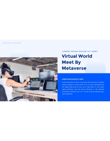 Metaverse PowerPoint Layout