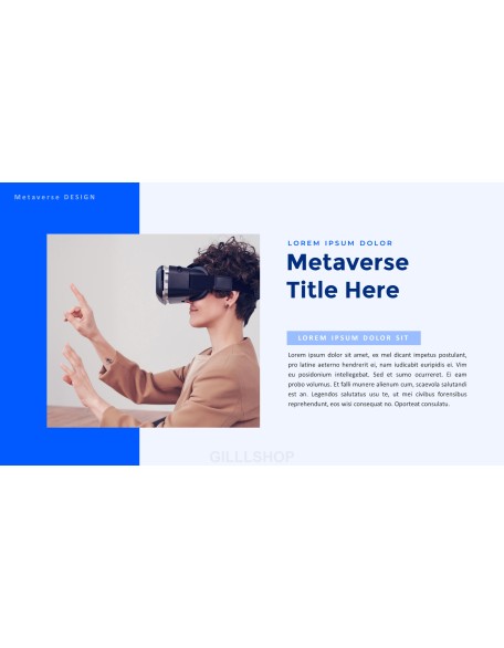 Metaverse PowerPoint Layout