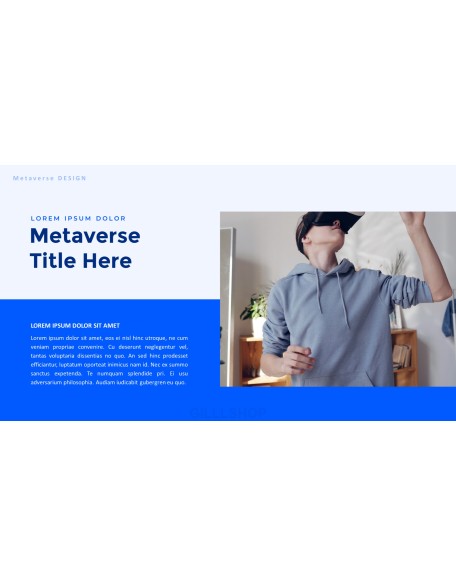 Metaverse PowerPoint Layout