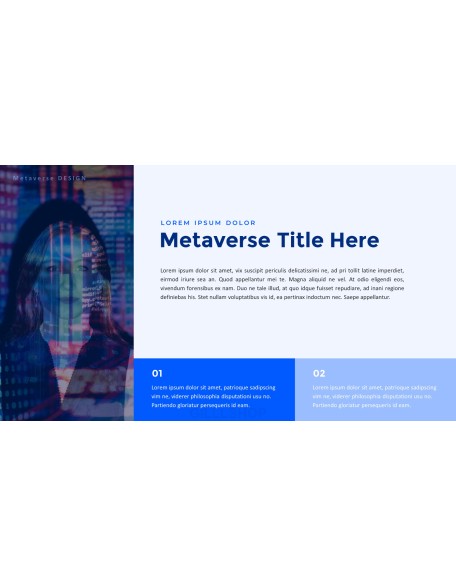 Metaverse PowerPoint Layout