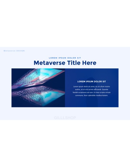 Metaverse PowerPoint Layout