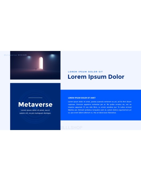 Metaverse PowerPoint Layout