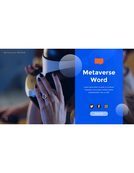 Metaverse PowerPoint Layout