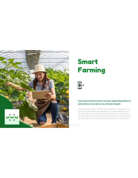 Smart Farming Guide Business PowerPoint Templates