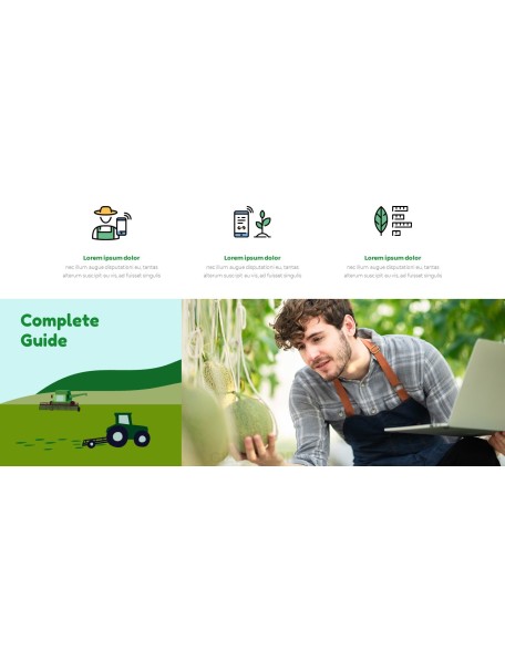 Smart Farming Guide Business PowerPoint Templates