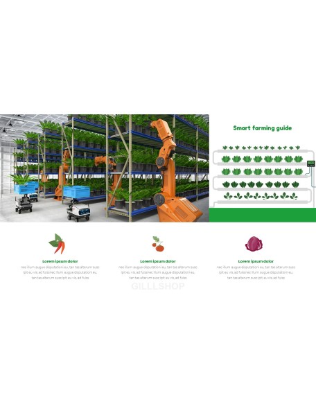 Smart Farming Guide Business PowerPoint Templates