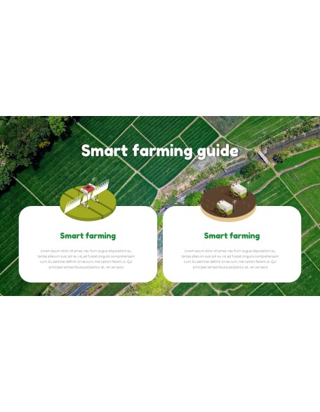 Smart Farming Guide Business PowerPoint Templates