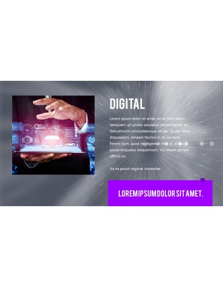 Digital Technology Theme PT Templates