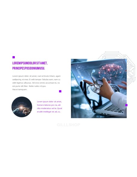 Digital Technology Theme PT Templates