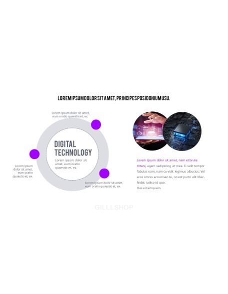 Digital Technology Theme PT Templates