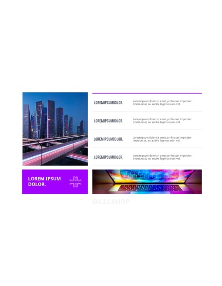 Digital Technology Theme PT Templates