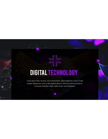 Digital Technology Theme PT Templates