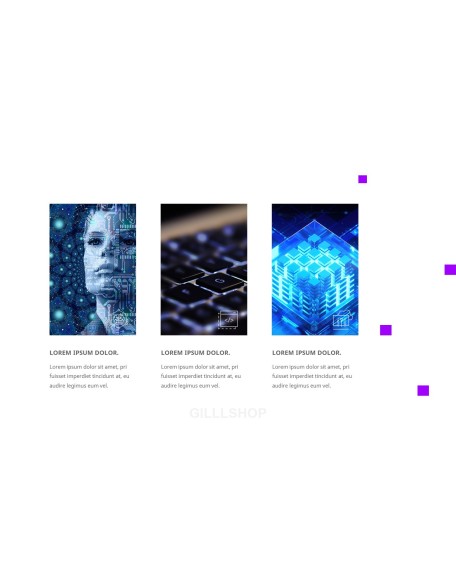 Digital Technology Theme PT Templates