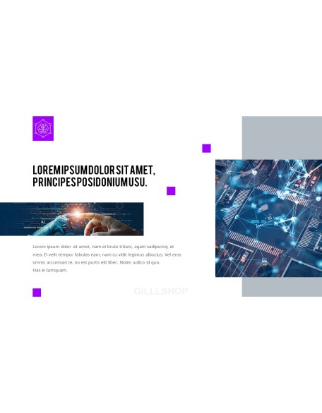 Digital Technology Theme PT Templates