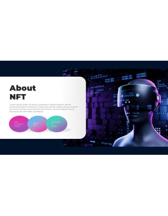 Digital-Art NFT health powerpoint templates