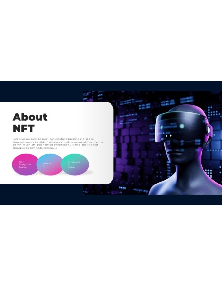 Digital-Art NFT health powerpoint templates