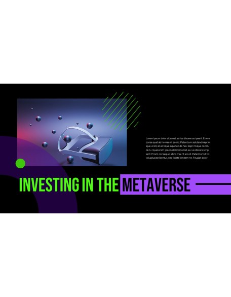 The Business Metaverse history powerpoint template