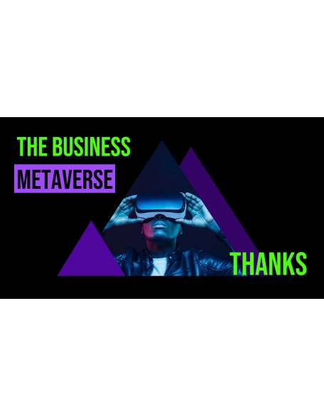 The Business Metaverse history powerpoint template