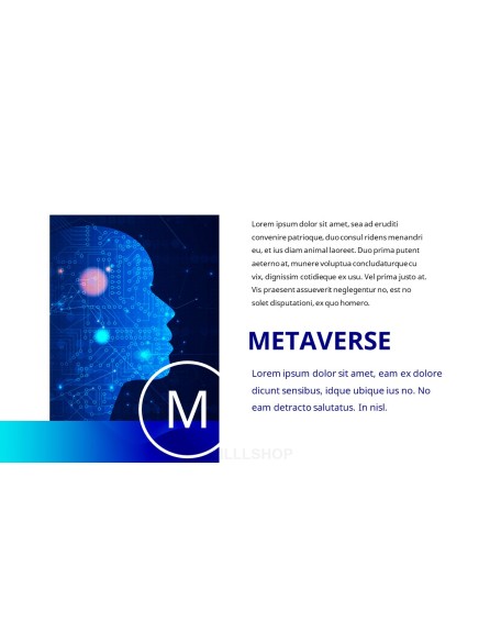 Metaverse design in powerpoint