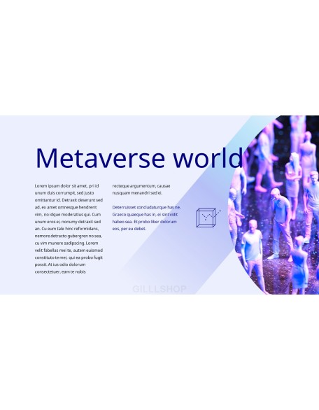 Metaverse design in powerpoint