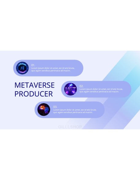 Metaverse design in powerpoint