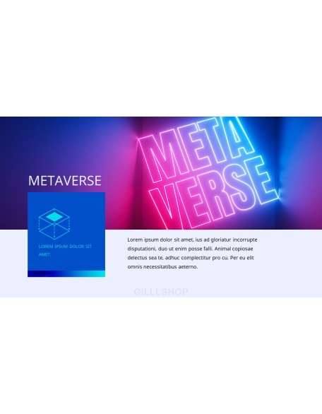 Metaverse design in powerpoint