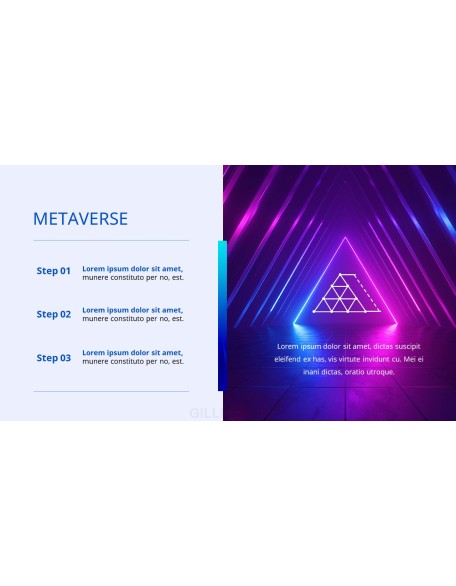 Metaverse design in powerpoint