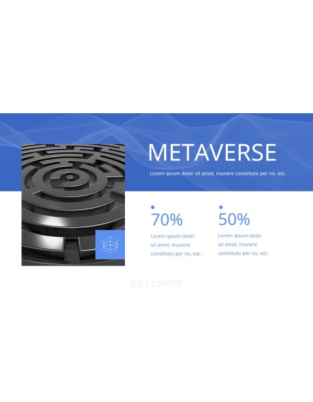 Metaverse design in powerpoint