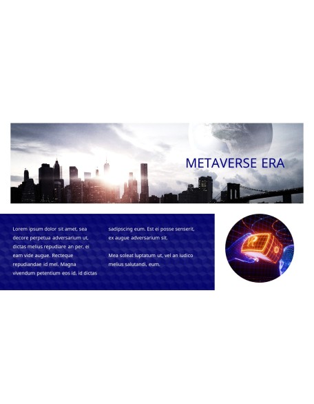 Metaverse design in powerpoint