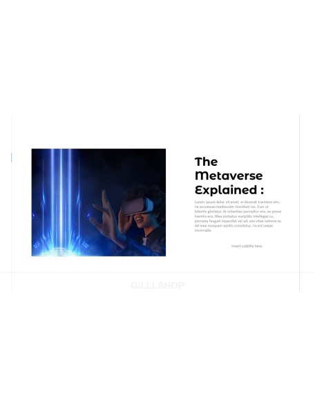 Metaverse presentation template ppt powerpoint