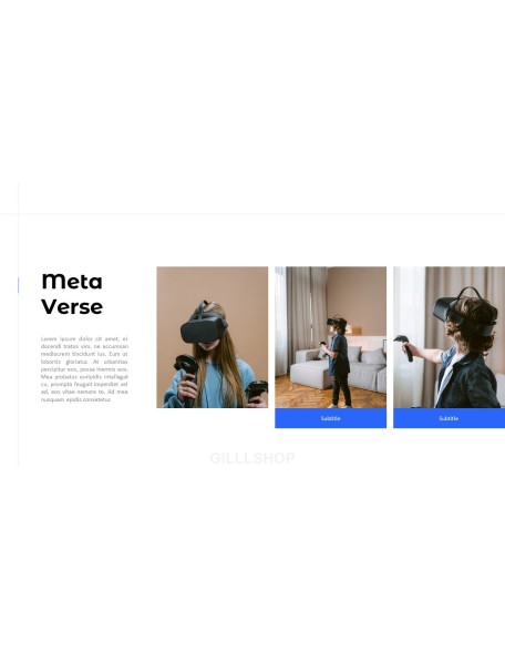 Metaverse presentation template ppt powerpoint