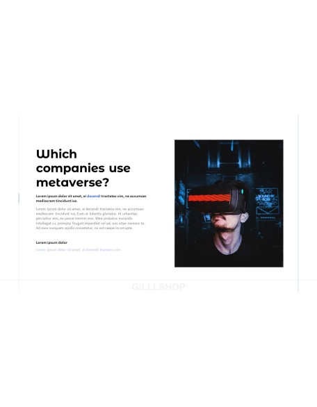 Metaverse presentation template ppt powerpoint