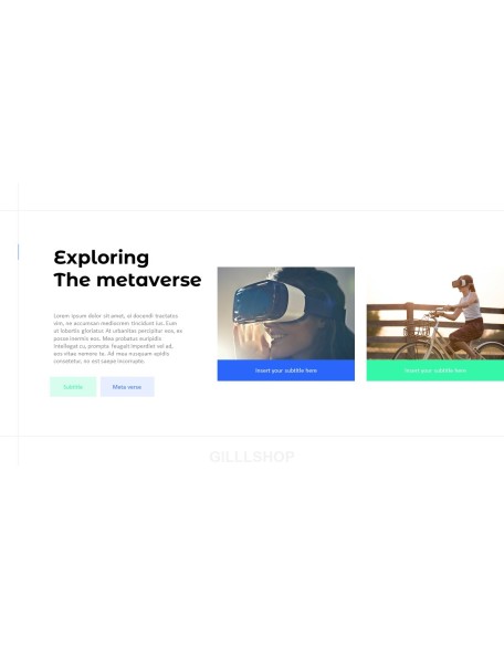 Metaverse presentation template ppt powerpoint