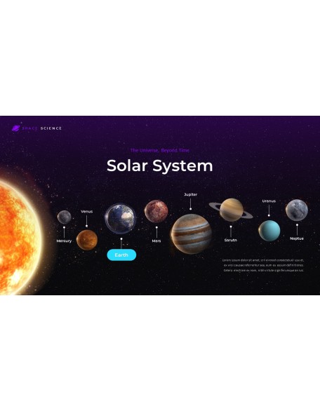 Space Science presentation template