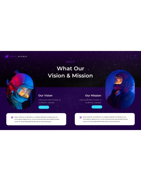 Space Science presentation template