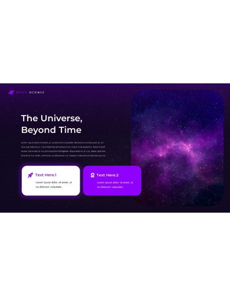 Space Science presentation template