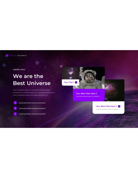 Space Science presentation template