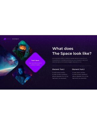 Space Science presentation template