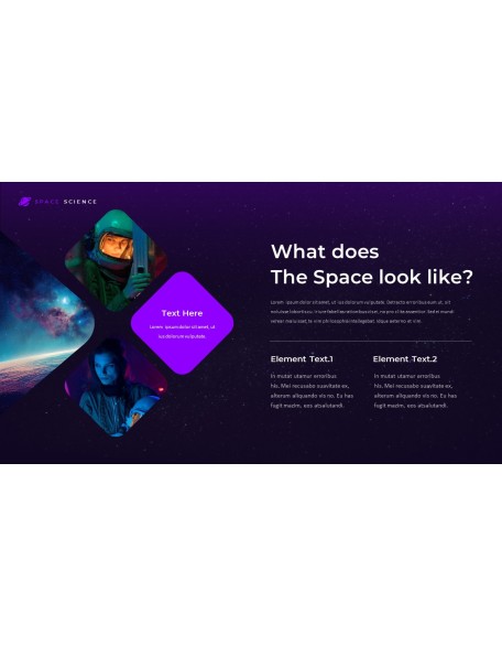 Space Science presentation template