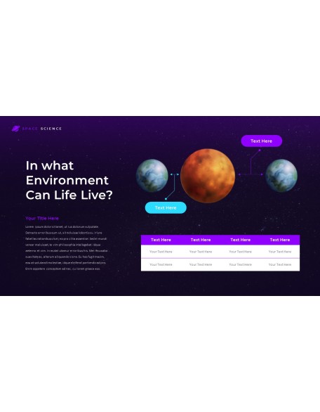 Space Science presentation template