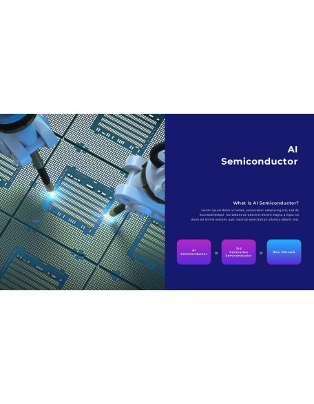 Semiconductor Investment Report plantillas de presentaci n