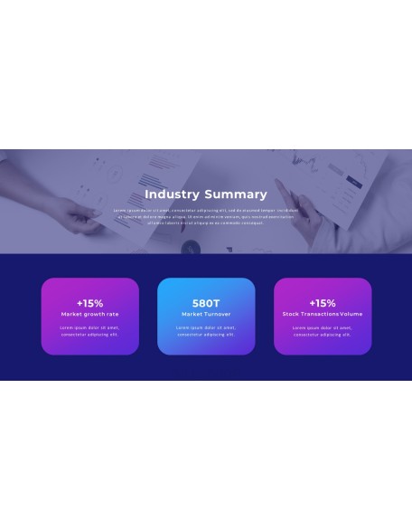 Semiconductor Investment Report plantillas de presentaci n