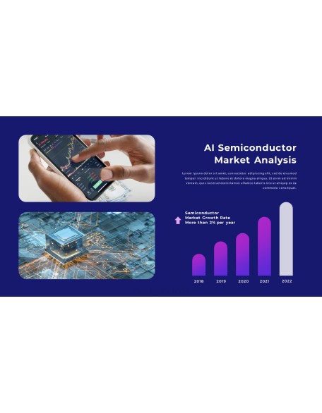 Semiconductor Investment Report plantillas de presentaci n