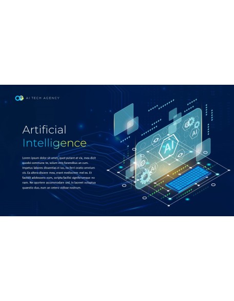 AI TECH Agency Business plan PPT Download