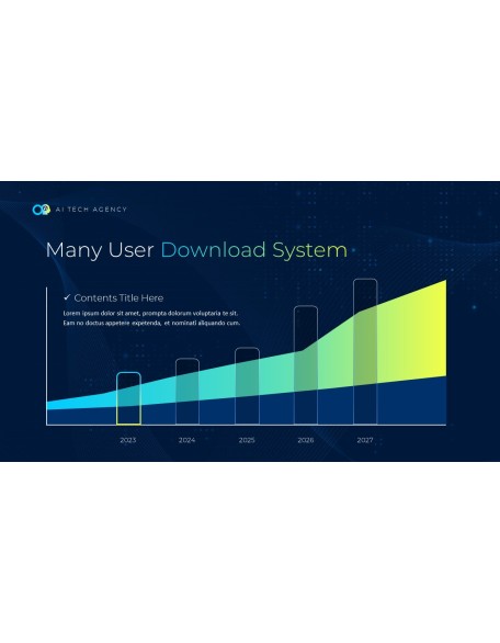 AI TECH Agency Business plan PPT Download