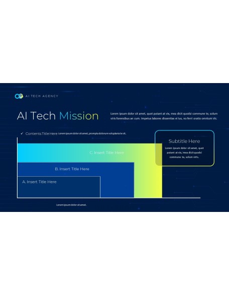 AI TECH Agency Business plan PPT Download