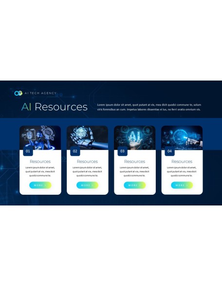 AI TECH Agency Business plan PPT Download