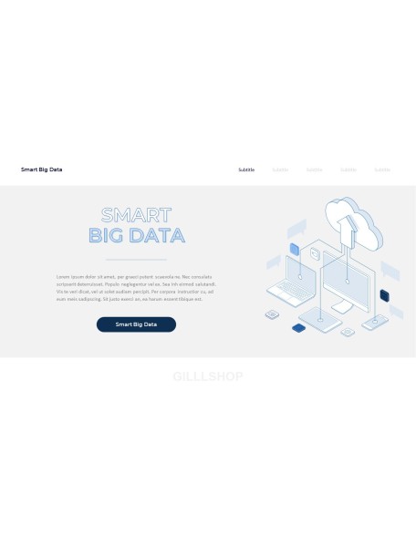 Smart Big Data pitch deck template