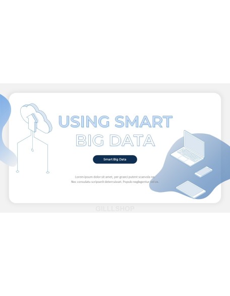 Smart Big Data pitch deck template