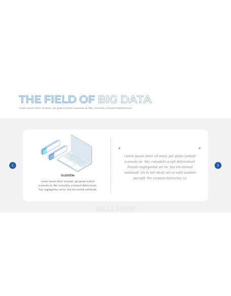 Smart Big Data pitch deck template